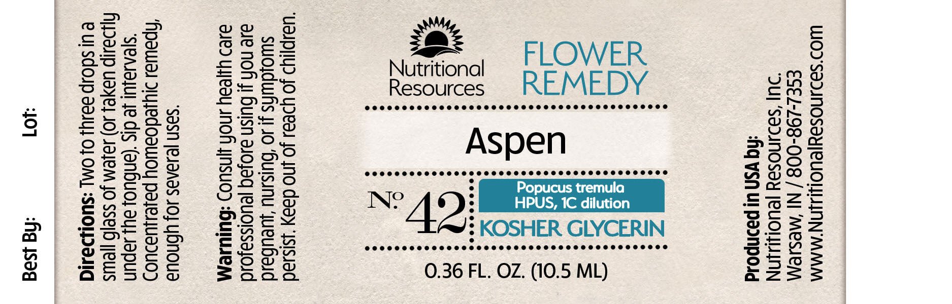 Aspen - Nutritional Resources