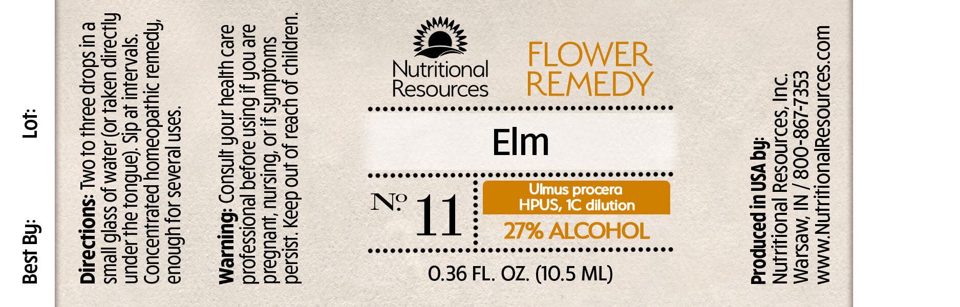 Elm - Nutritional Resources