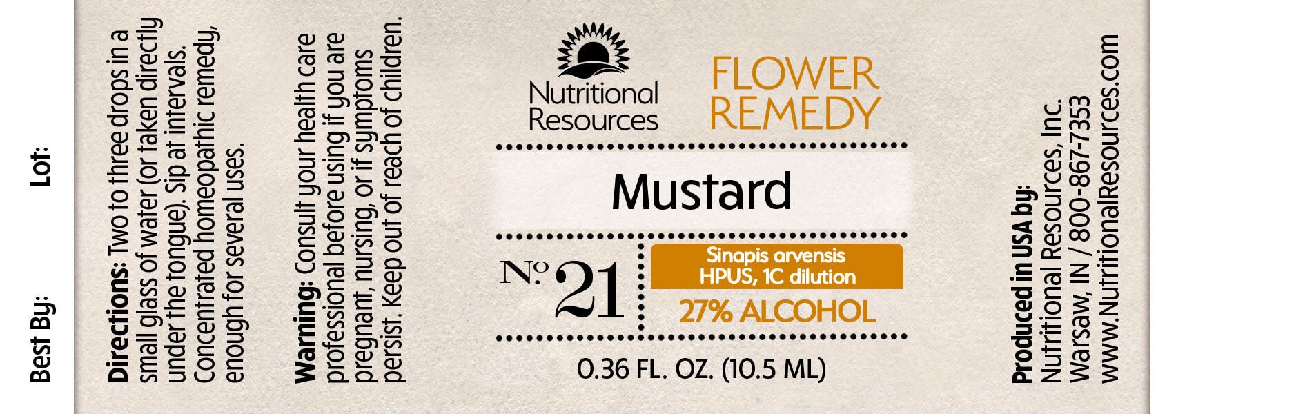 Mustard - Nutritional Resources