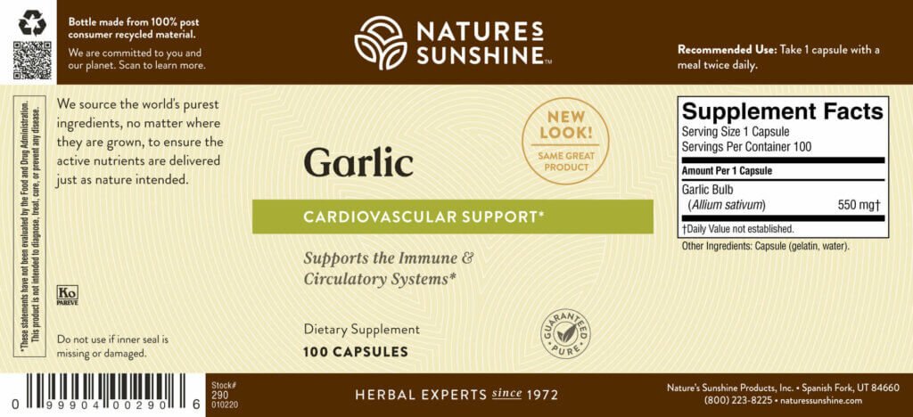 Garlic - Nutritional Resources