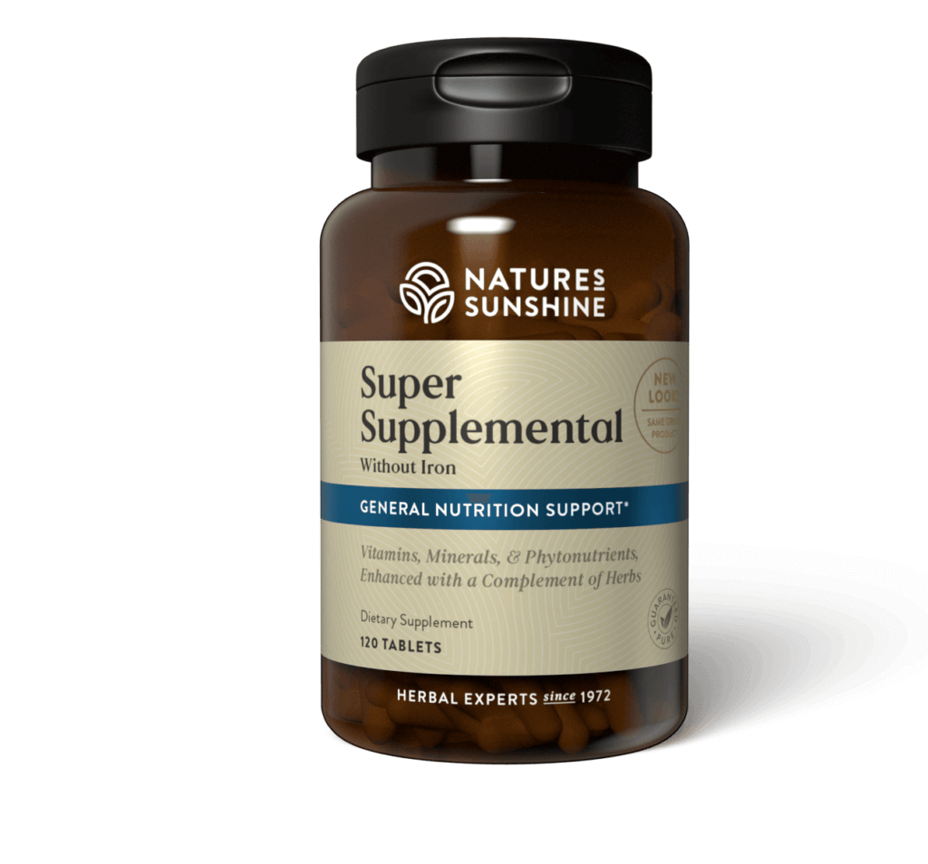 Super Supplemental Vitamin & Mineral (without Iron)