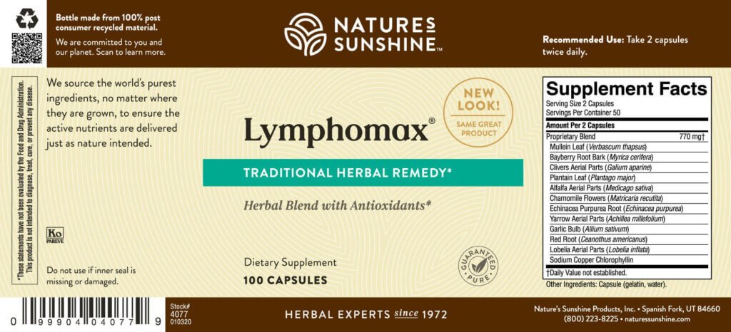 Lymphomax® (100 caps) (ko) - Nutritional Resources