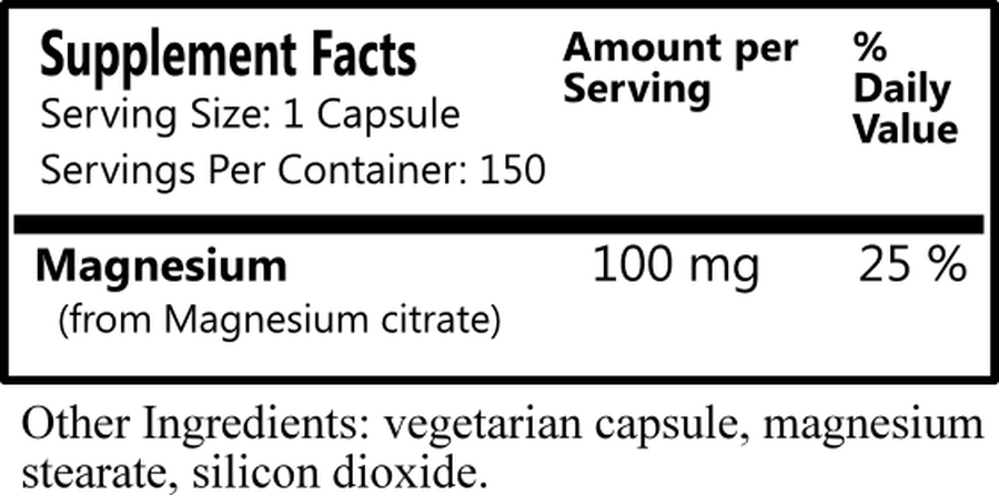 Magnesium Citrate