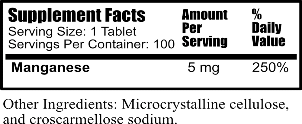 Manganese Chelate - Nutritional Resources