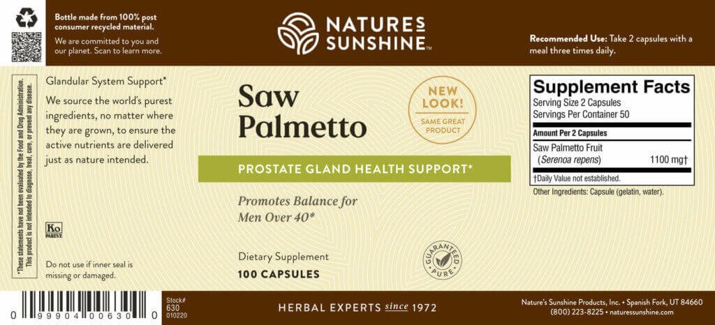 Saw Palmetto - Nutritional Resources