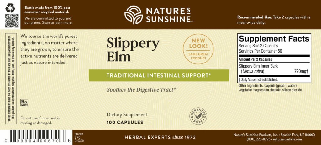 Slippery Elm - Nutritional Resources
