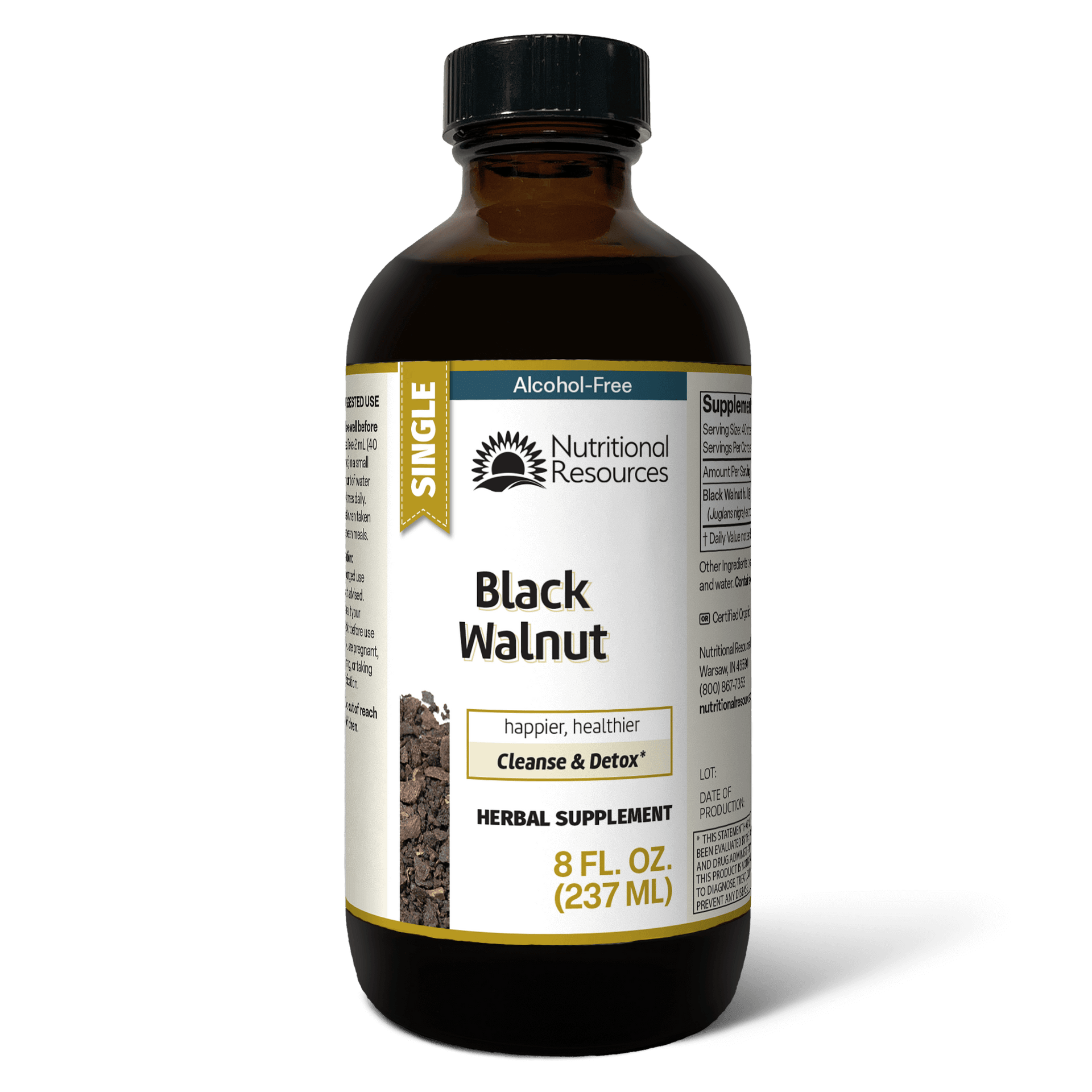 black walnut herbicide Black Walnut Hull Extract – Cleanse & Detox (Alcohol Free)