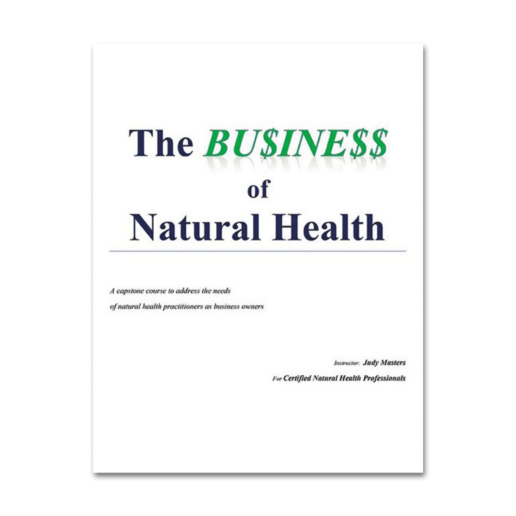 Business of Natural Health (2-DVD set)