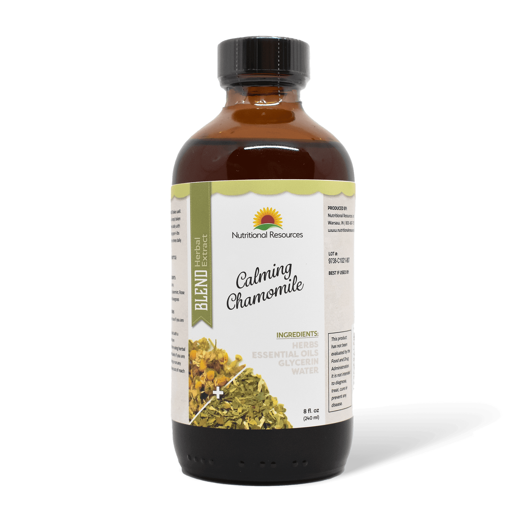 Calming herbal extracts