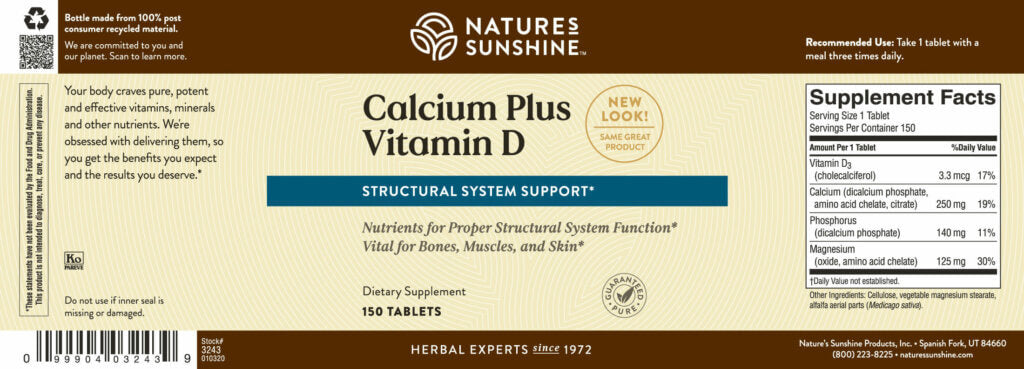 Calcium Plus Vitamin D
